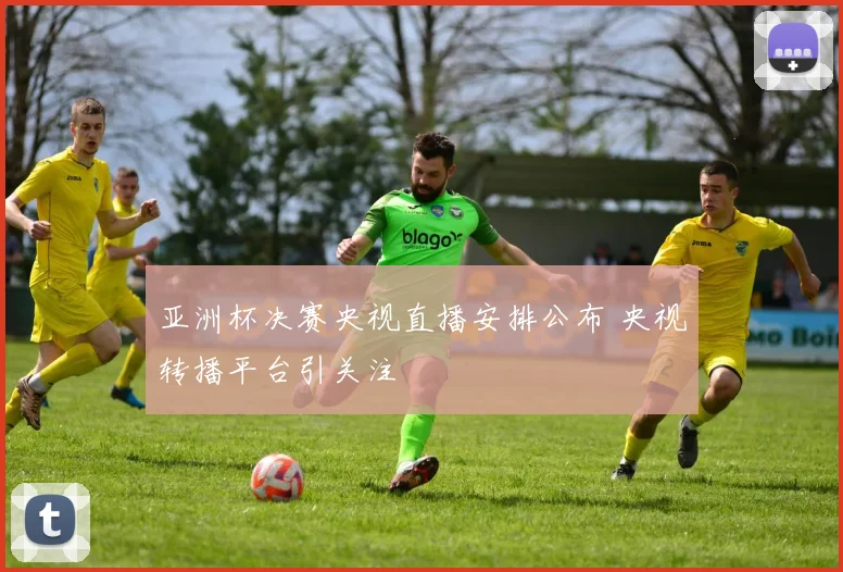 亚洲杯决赛央视直播安排公布 央视转播平台引关注